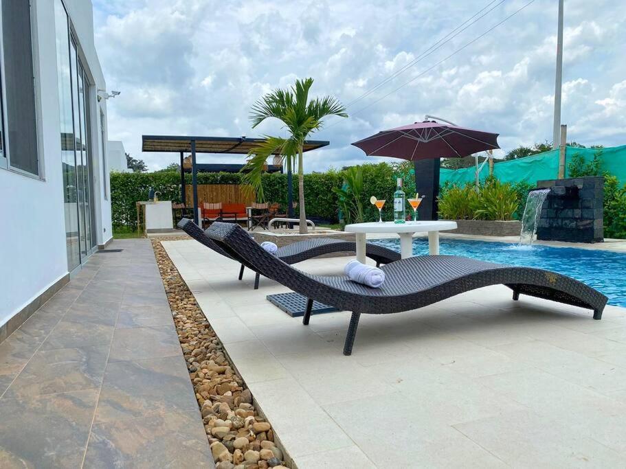 Casa Palma Roja Boutique , Piscina Privada Villa Carmen de Apicalá Exteriör bild